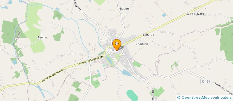 localisation de l'entreprise SARL RICHARD IMMOBILIER  LAUZUN