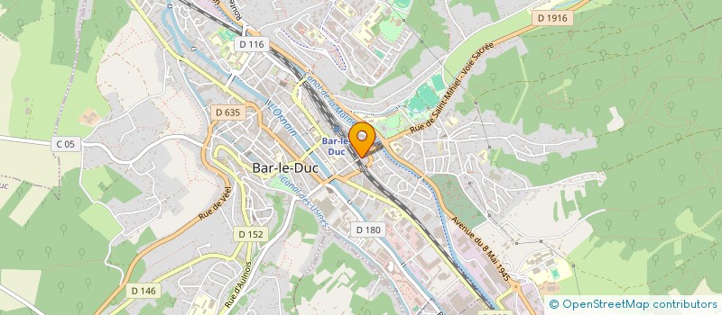 localisation de l'entreprise SARL RICHARD WAGNER à BAR-LE-DUC