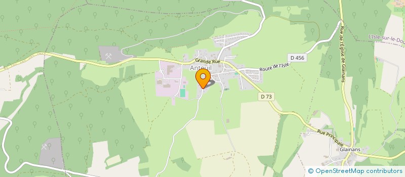 localisation de l'entreprise SARL RICHARD WILLIAM  ANTEUIL