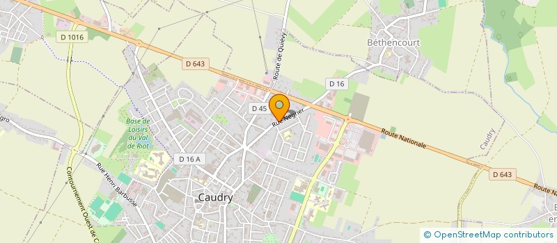 localisation de l'entreprise SARL RICHEZ J MICHEL à CAUDRY