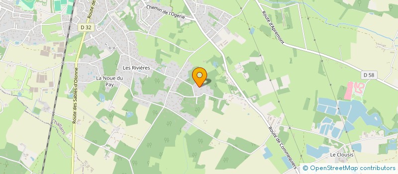 localisation de l'entreprise SARL RICORDEAU ALEXIS à CHALLANS