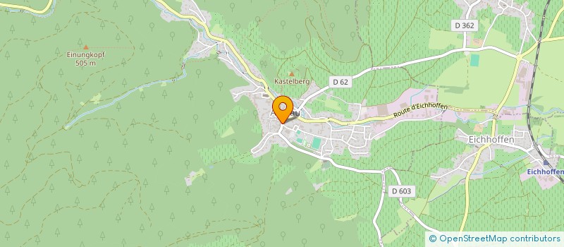 localisation de l'entreprise SARL RIETSCH  ANDLAU