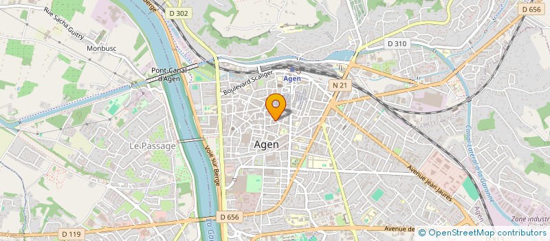 localisation de l'entreprise SARL RIGAL ET COMPAGNIE à AGEN