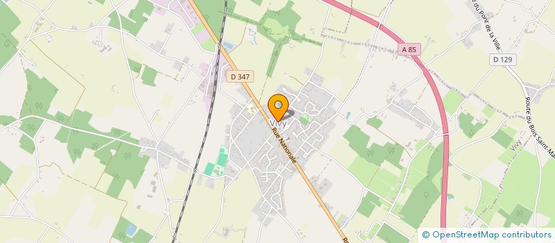 localisation de l'entreprise SARL RIGAUD  VIVY