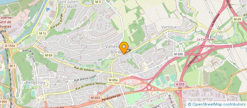 localisation de l'entreprise SARL RIGAUX  METZ