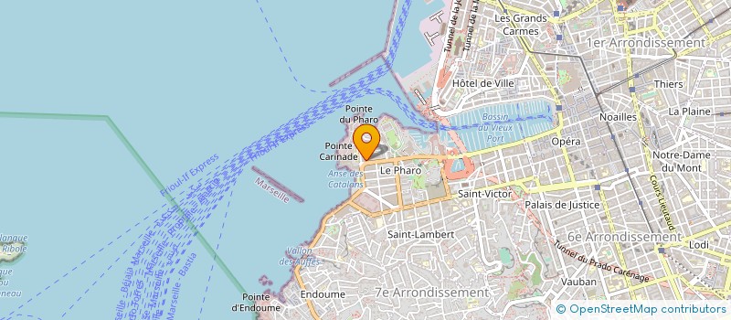 localisation de l'entreprise SARL RIMAR à MARSEILLE