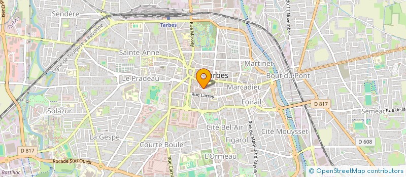 localisation de l'entreprise SARL RINALD à TARBES