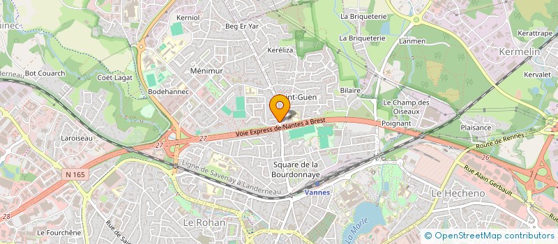 localisation de l'entreprise SARL RIO à VANNES