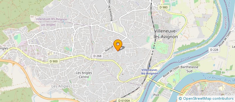 localisation de l'entreprise SARL RIO VERT à VILLENEUVE-LES-AVIGNON