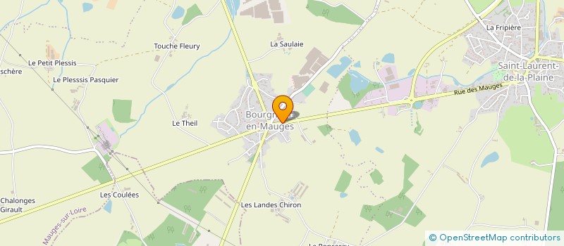 localisation de l'entreprise SARL RIPOCHE à MAUGES-SUR-LOIRE