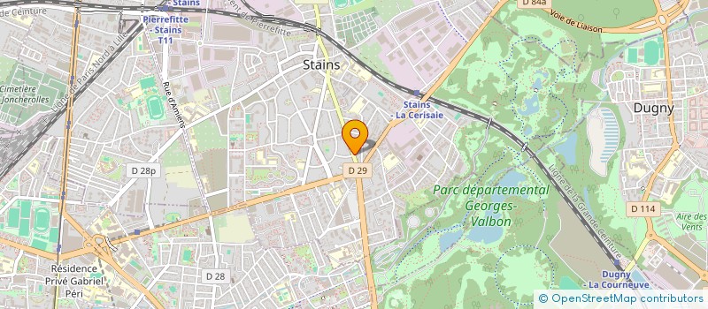 localisation de l'entreprise SARL RISHY à STAINS