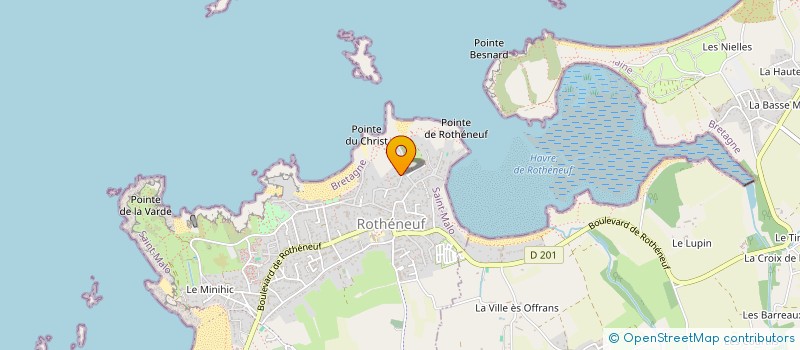 localisation de l'entreprise SARL RIVAGES à SAINT-MALO