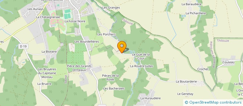 localisation de l'entreprise SARL RIVOL FREDERIC à THILOUZE