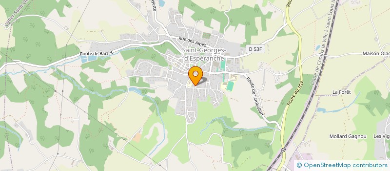 localisation de l'entreprise SARL RJD à CHARANTONNAY