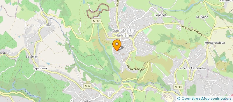 localisation de l'entreprise SARL RL PROCLIM  SAINT-MARTIN-LA-PLAINE