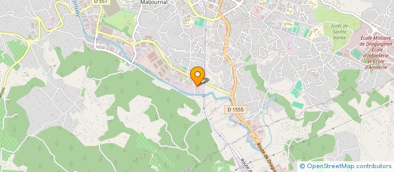 localisation de l'entreprise SARL RM 26  DRAGUIGNAN