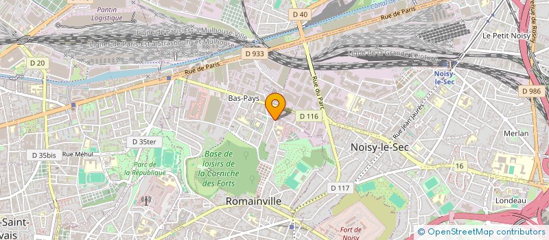 localisation de l'entreprise SARL RMC+BATIMENT à ROMAINVILLE