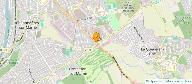 localisation de l'entreprise SARL RN GESTION ET DEVELOPPEMENT  SAINT-MAUR-DES-FOSSES