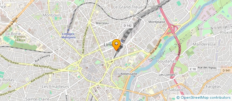 localisation de l'entreprise SARL RO & CO à LIMOGES