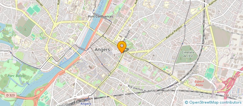 localisation de l'entreprise SARL RO.M.E à ANGERS