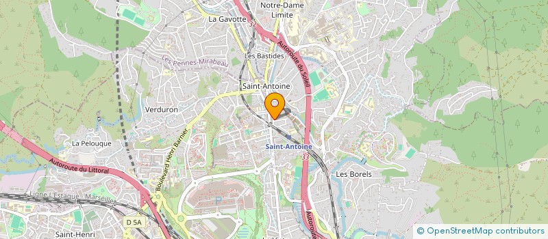 localisation de l'entreprise SARL ROBBY CS à GARDANNE