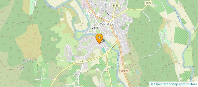 localisation de l'entreprise SARL ROBERT  QUISSAC