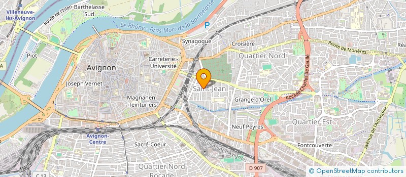 localisation de l'entreprise SARL ROBERT RICCI à AVIGNON