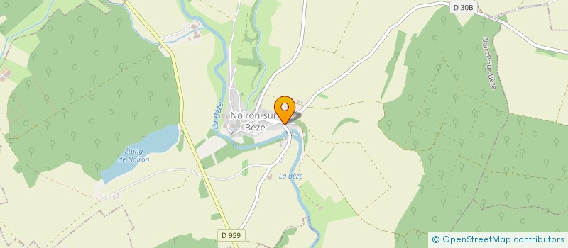 localisation de l'entreprise SARL ROBERT TRISTAN  NOIRON-SUR-BEZE