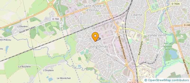 localisation de l'entreprise SARL ROBIC à MOUILLERON-LE-CAPTIF