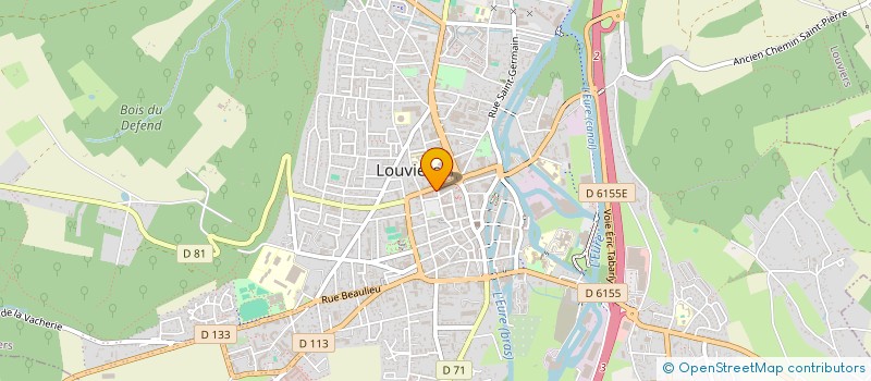 localisation de l'entreprise SARL ROCAMBOL'S à LOUVIERS