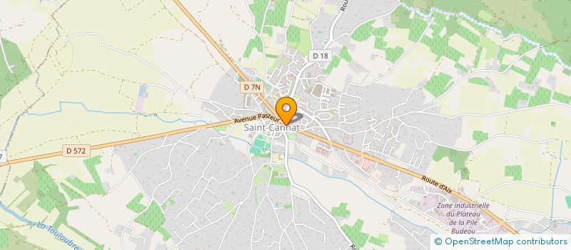 localisation de l'entreprise SARL ROCCA SERRA  SAINT-CANNAT