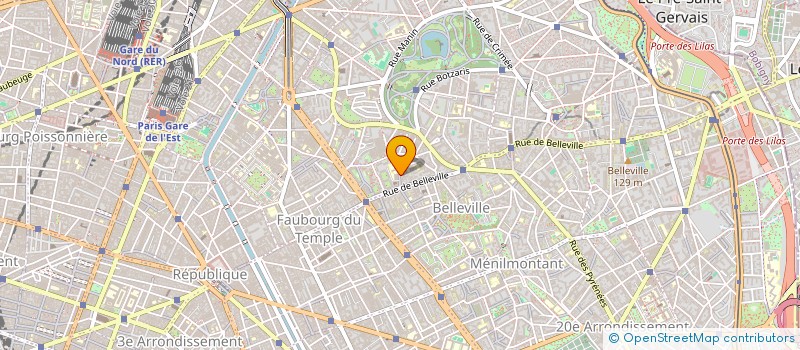 localisation de l'entreprise SARL ROCHA  PARIS