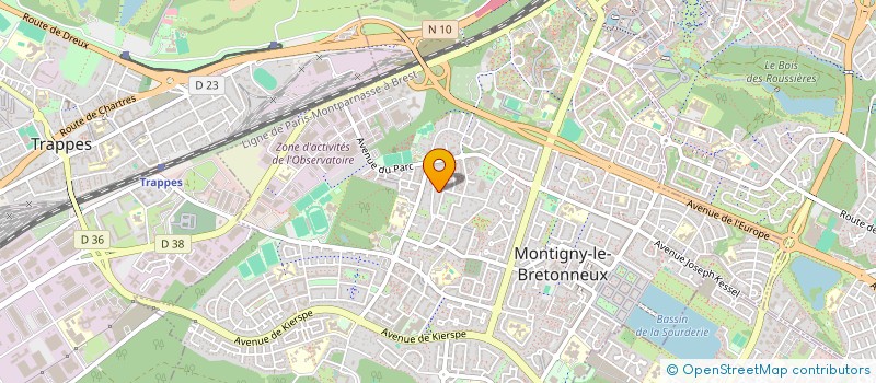 localisation de l'entreprise SARL ROCHA  MONTIGNY-LE-BRETONNEUX