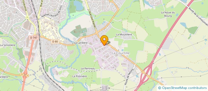 localisation de l'entreprise SARL ROCHE EVASION à LA ROCHE-SUR-YON