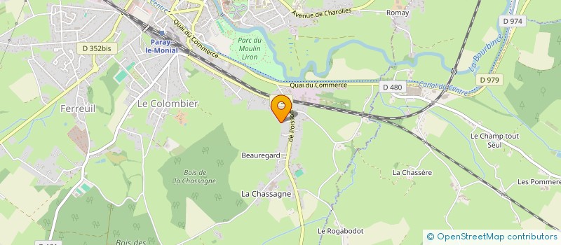localisation de l'entreprise SARL ROCHE RESTAURATION à PARAY-LE-MONIAL