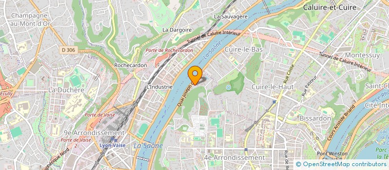 localisation de l'entreprise SARL ROCHEBRUNE  LYON