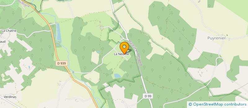 localisation de l'entreprise SARL ROCHETAXIS  MAREUIL EN PERIGORD