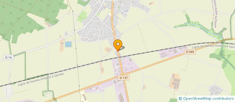 localisation de l'entreprise SARL ROCHETEAU à SAINTE-GEMME-LA-PLAINE