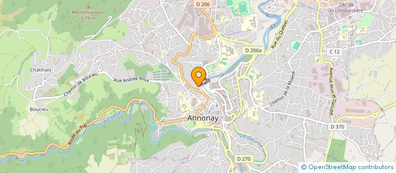 localisation de l'entreprise SARL ROCHETTE STEPHANE à ROIFFIEUX