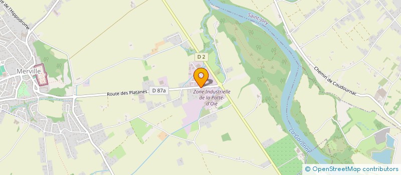 localisation de l'entreprise SARL ROCHIS  MERVILLE