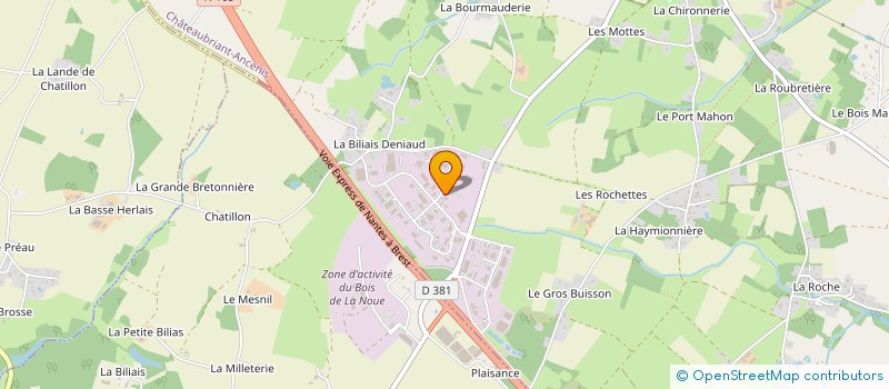 localisation de l'entreprise SARL ROD TRANSPORTS  VIGNEUX-DE-BRETAGNE