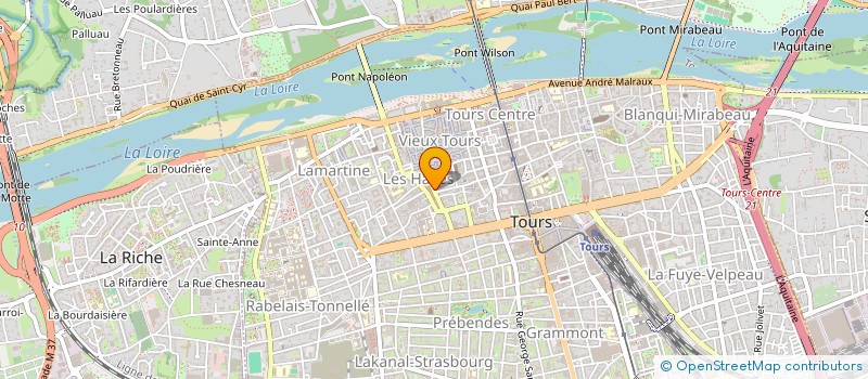 localisation de l'entreprise SARL RODARI-SECHAN  TOURS