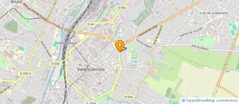 localisation de l'entreprise SARL RODEMAN à VALENCIENNES