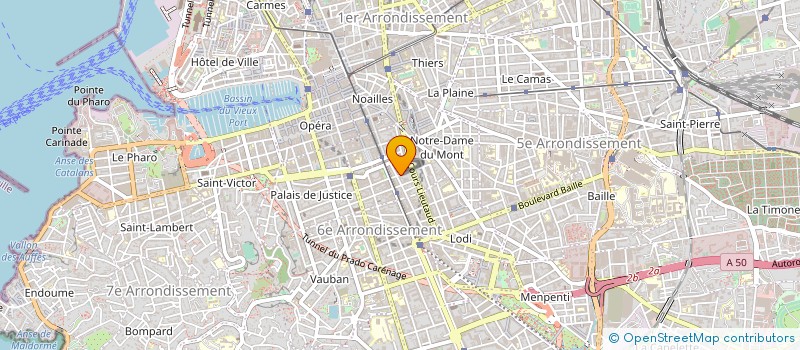 localisation de l'entreprise SARL RODHA TRADING FRANCE à MARSEILLE
