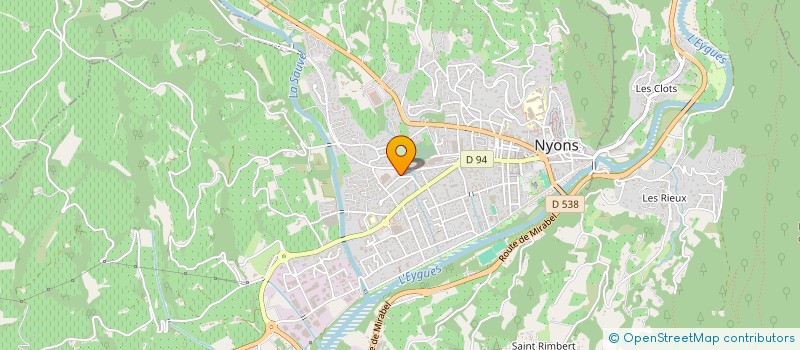 localisation de l'entreprise SARL RODRIGUEZ DELESCLUSE  CURNIER