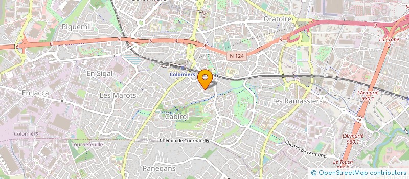 localisation de l'entreprise SARL RODROX IMMOBILIER à COLOMIERS