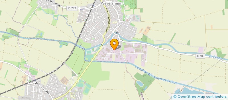 localisation de l'entreprise SARL ROERE à WEYERSHEIM