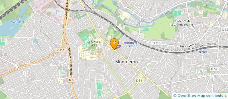 localisation de l'entreprise SARL ROGARD à MONTGERON