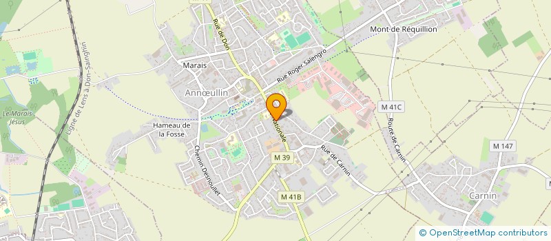 localisation de l'entreprise SARL ROGEAUX  ANNULLIN