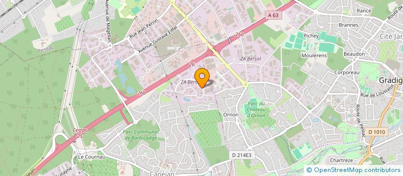 localisation de l'entreprise SARL ROGUEDA à CANEJAN